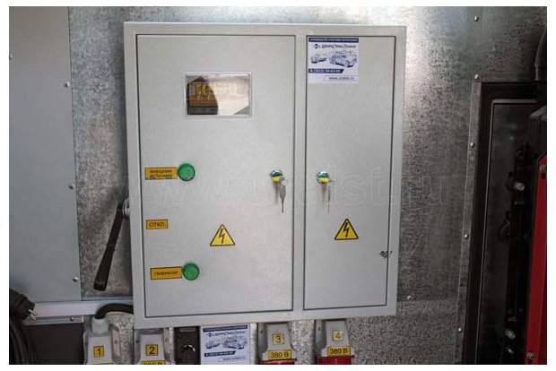 Электрошкаф автофургона Урал