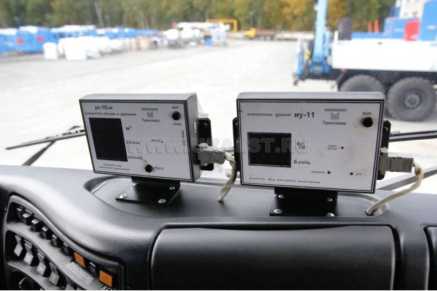 Пульт управления в кабине водителя