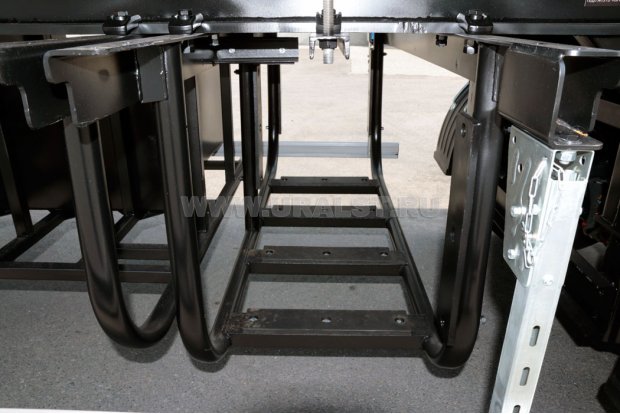 Корзина для съемных бортов и коников с ящиком ЗИП и местом под ДЗК