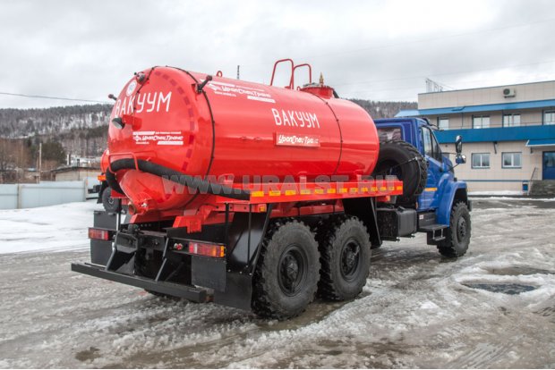  Машина вакуумная  МВ-10 КО УСТ 5453 Урал-NEXT 4320-6952-72Е5Г38