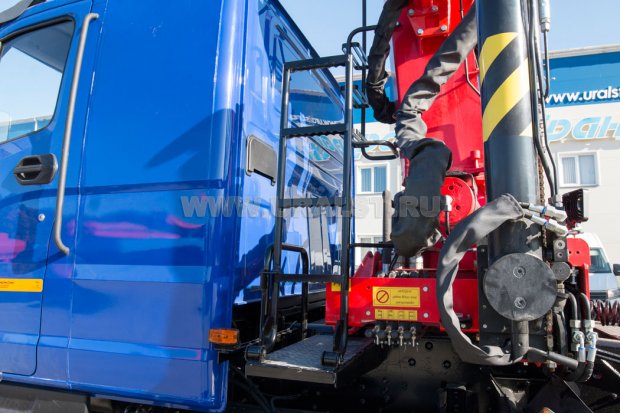 Транспортное положение лестницы