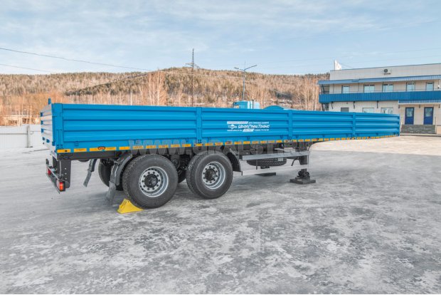 Полуприцеп бортовой ППБ 20Б-21-10 УСТ 9465 385/65 R22,5 высота ССУ 1170 мм