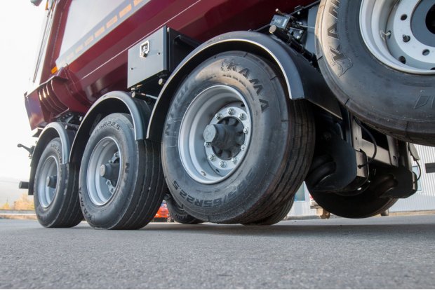 Подъемная ось "левинец"