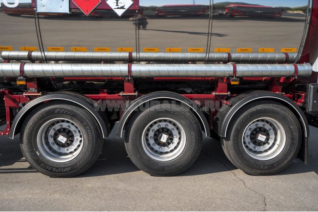 Оси полуприцепа