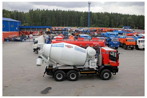 Автобетоносмеситель АБС 9АП IVECO-AMT