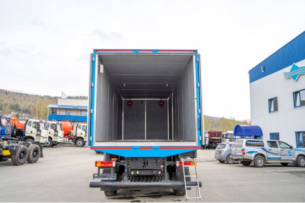 Отсек для ВВ с отделкой из жаропрочных и огнестойких материалов