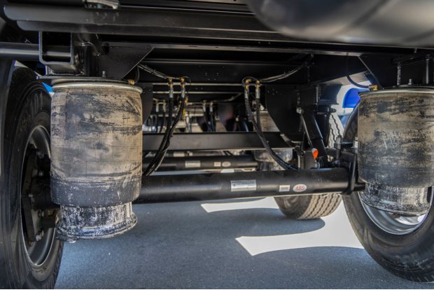 Пневматическая подвеска полуприцепа