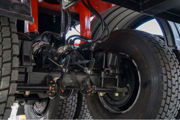 Рессорно-балансирная подвеска без РШ