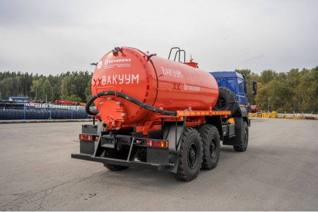 Автоцистерна вакуумная коммунальная МВ-10 КО УСТ 5453 Урал 5557-80 сп.м.