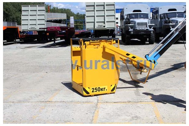 АРОК с КМУ. Люлька для подъема людей