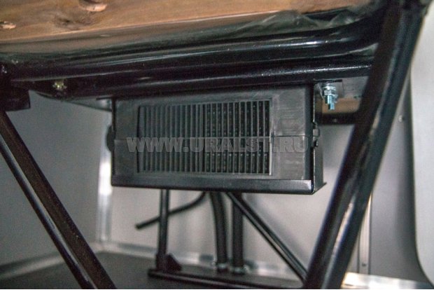 Отопитель от системы охлаждения ДВС