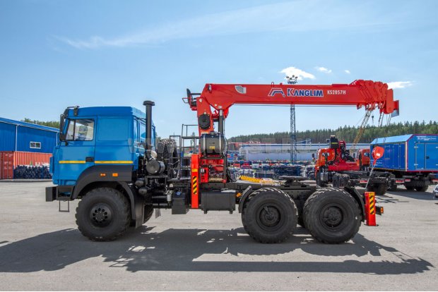 Седельный тягач с с Kanglim KS2057H УСТ 5453 Урал 5557-4551-80Е5 сп.м