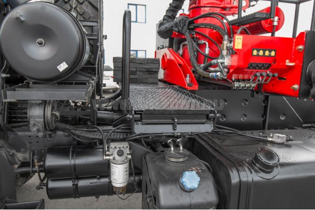 Площадка обслуживания КМУ