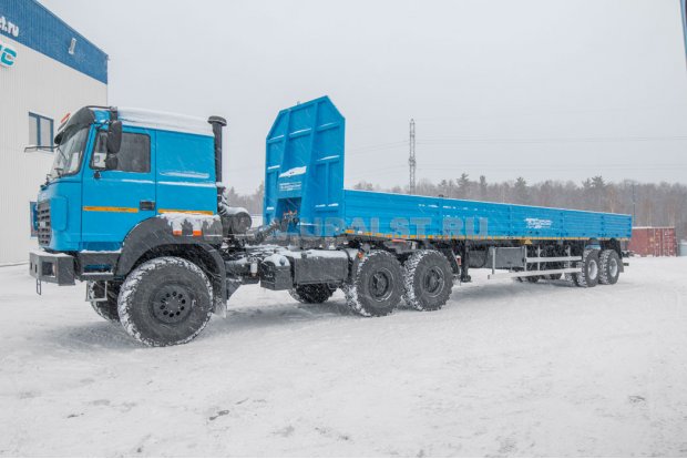 Полуприцеп контейнеровоз ППК 40-24Д-12Б УСТ 9465 2Х1С, 1Х1А