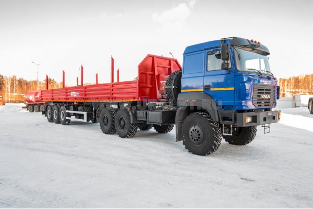 Полуприцеп бортовой ППБ 30-32-12К УСТ 9465 коники вставные