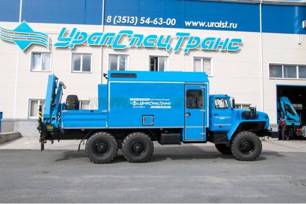 Урал МРМ УСТ-5453 4320-70М с КМУ ИМ-95