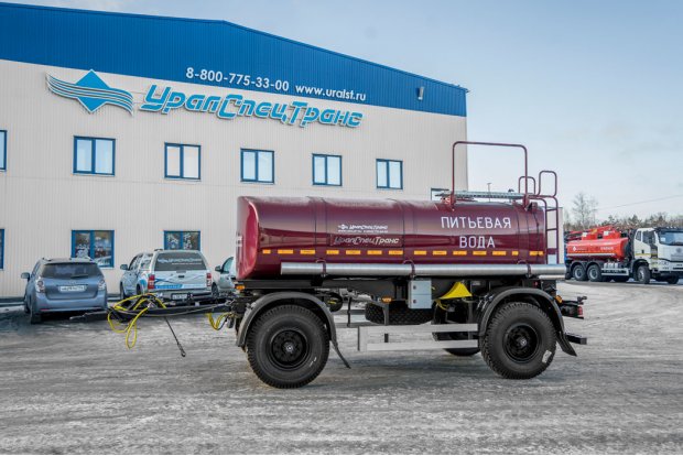 Прицеп цистерна для пищевых жидкостей ПЦПТ 8Т-21 тэн УСТ 9465