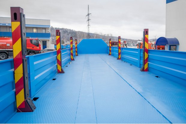 Бортовая площадка УСТ