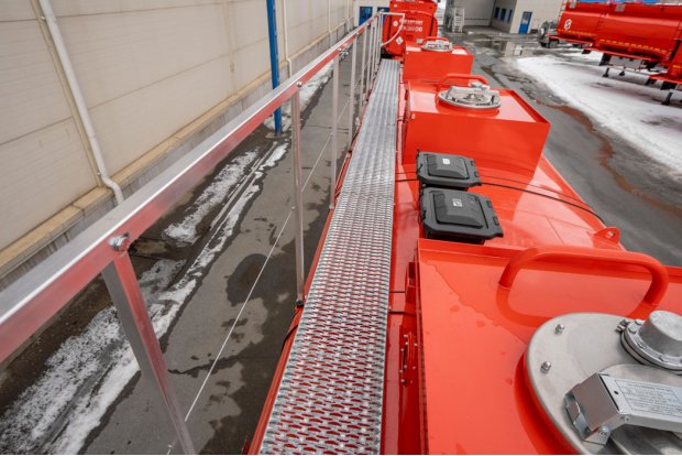 Площадка обслуживания цистерны