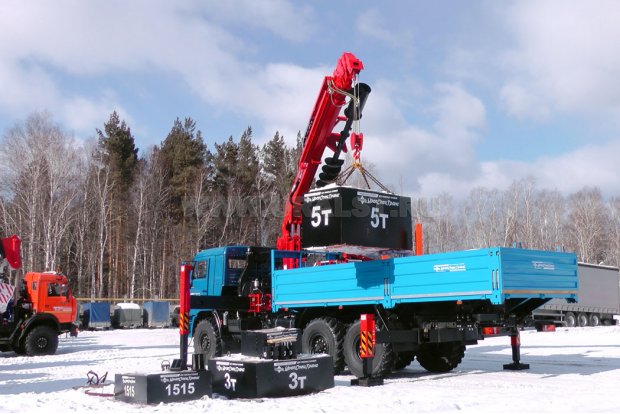 Испытаия Камаз 43118 с SamYang 2076