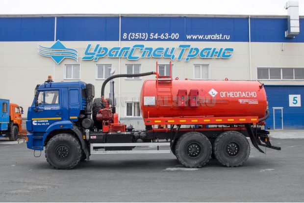 Автоцистерна АКН-10 PNR УСТ-5453 на шасси Камаз 43118-RF
