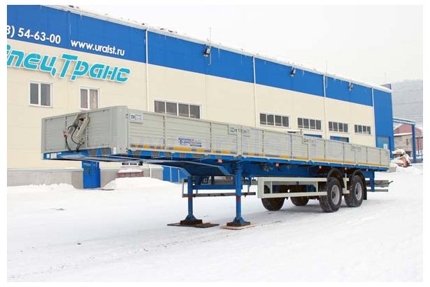 Полуприцеп бортовой МАЗ-931010-2020