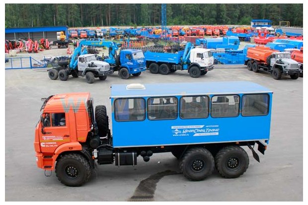 Универсальная навеска Вахтового автобуса 22 места комфорт