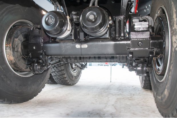 Подвеска прицепа цистерны