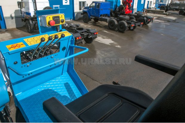 Управление краном манипулятором ИМ-240-04 с колонны