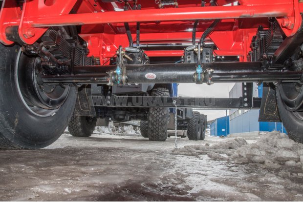 Подвеска полуприцепа УСТ