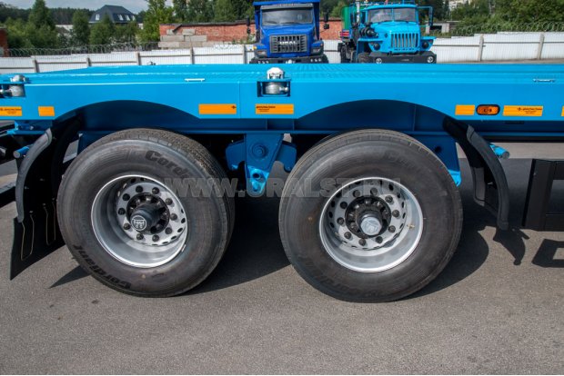 Оси полуприцепа