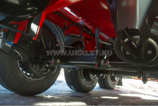 Пневматическая подвеска полуприцепа