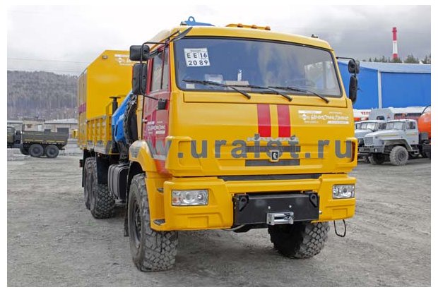 ТБМ Камаз с КМУ ИМ-95