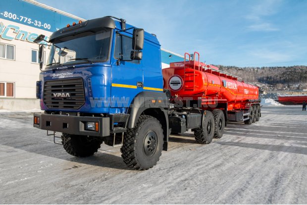 Полуприцеп цистерна для нефти ППЦН 30-31ПТ УСТ 9465 рамная