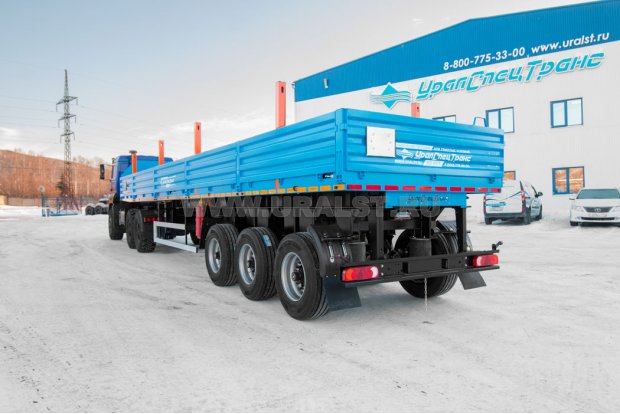 Полуприцеп контейнеровоз ППК 35Б-32-12КБ УСТ 9465 2Х1С, 1Х1А ДОПОГ