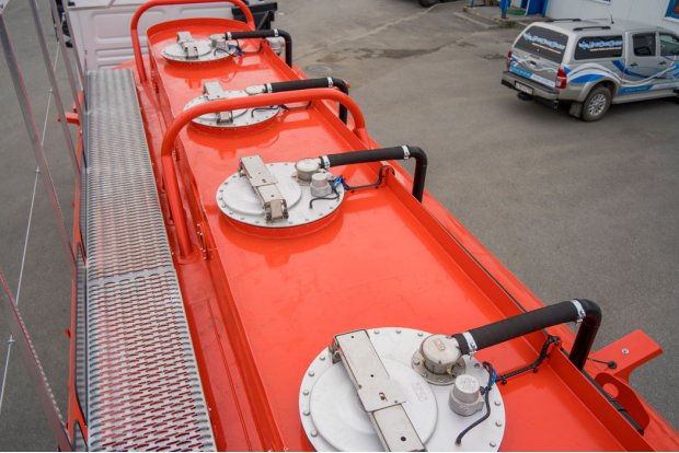 Площадка обслуживания цистерны