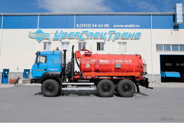Автоцистерна АКН-10-ОД PNR УСТ-5453 Урал 5557-4112-82М