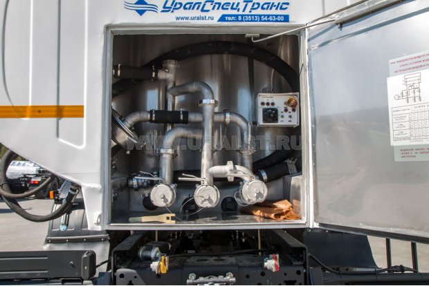 Трубопровод слива с БРС