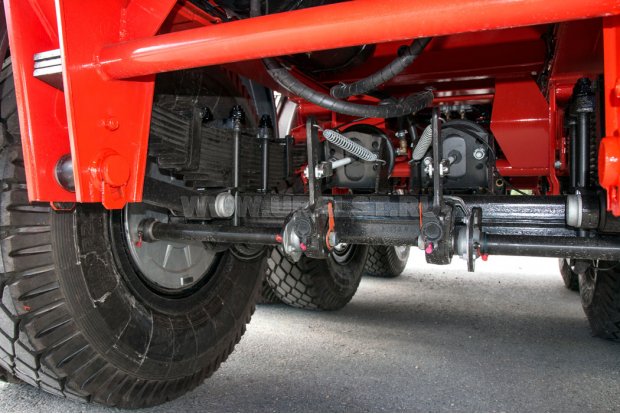 Подвеска полуприцепа цистерны