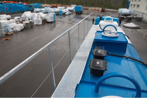 Площадка обслуживания цистерны