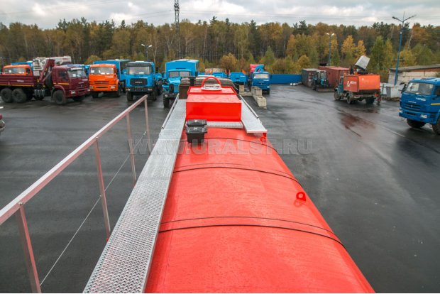 Площадка обслуживания цистерны