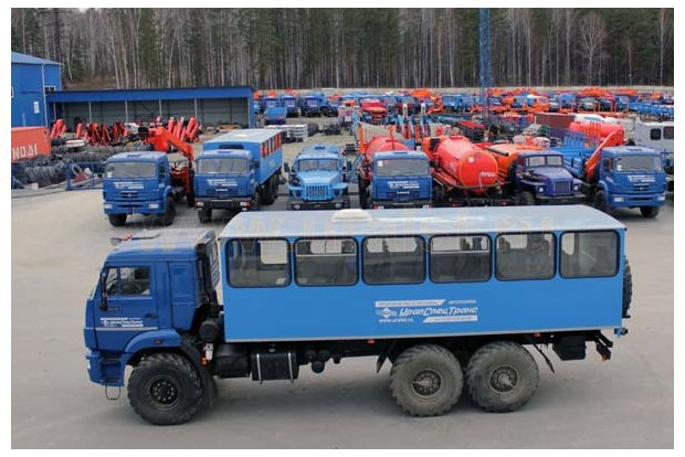 Универсальная навеска Вахтового автобуса 28 места комфорт