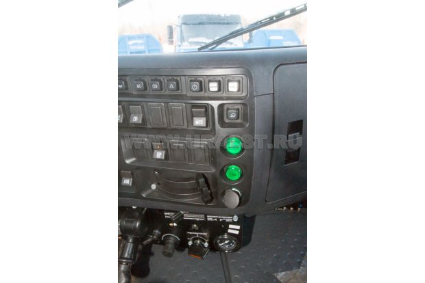 Управление насосной установкой из кабины водителя