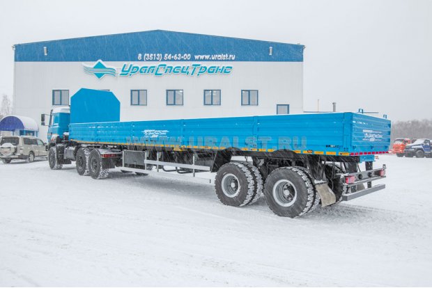 Полуприцеп контейнеровоз ППК 40-24Д-12Б УСТ 9465 2Х1С, 1Х1А