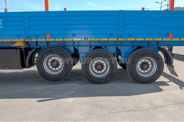 Оси полуприцепа