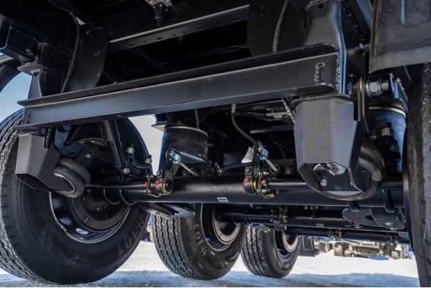 Пневматическая подвеска полуприцепа