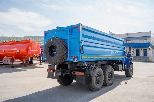 Самосвал АС 10-18 боковая УСТ 5453 Урал 4320-1951-60