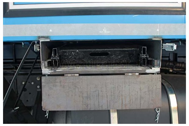 Крепление съемной лестницы Камаз ПАРМ