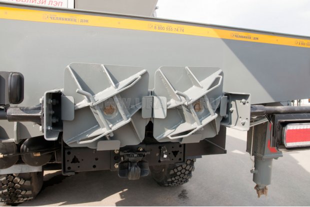 Подкладки под опорами крана