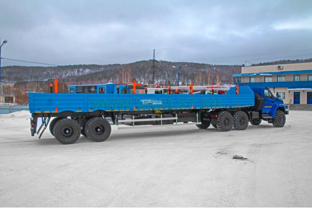 Полуприцеп бортовой ППБ 40-24Д-13К BPW УСТ 94654L